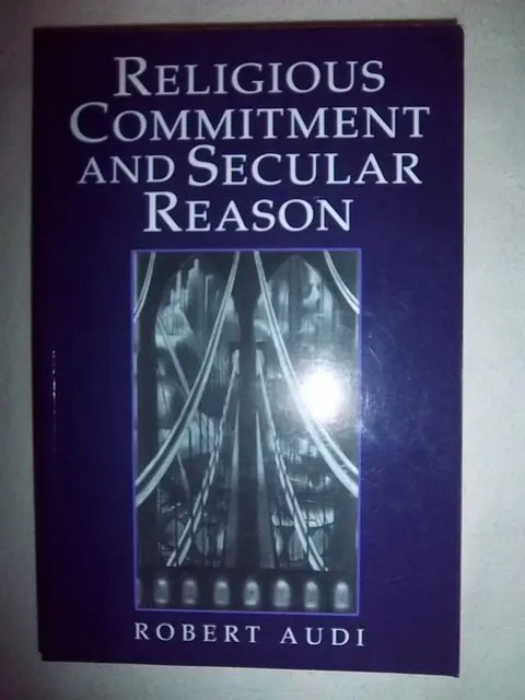 Cover of Religious Commitment and Secular Reason
