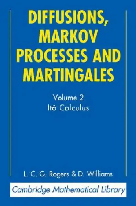 Cover of Diffusions, Markov Processes and Martingales