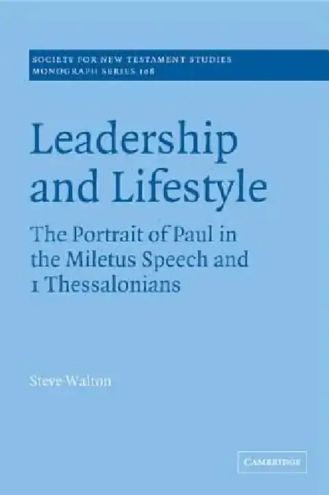 Cover of Leadership and Lifestyle