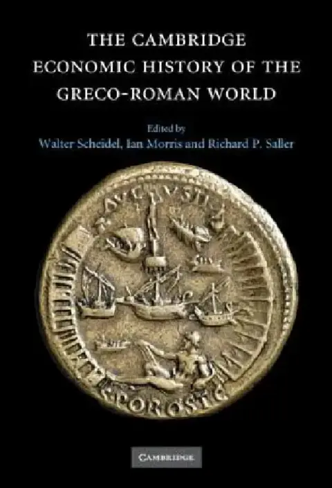 Cover of The Cambridge Economic History of the Greco-Roman World