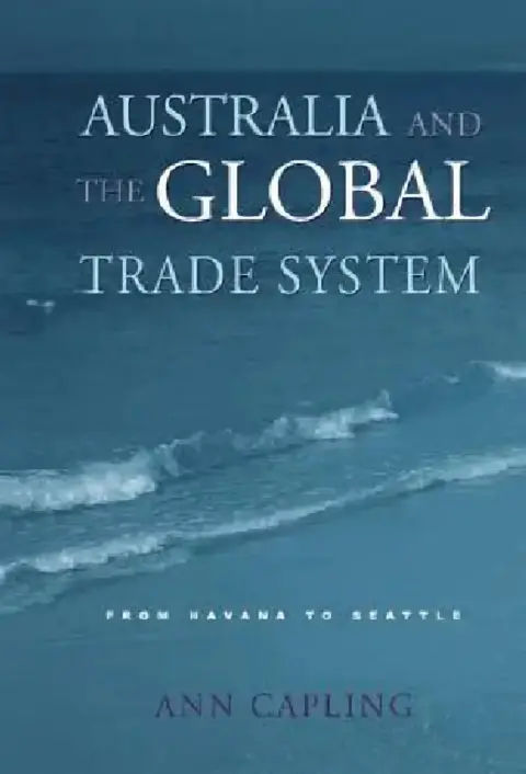 Cover of Australia and the Global Trade System