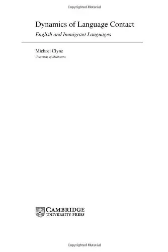Cover of Dynamics of Language Contact