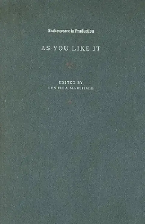 Cover of As You Like It