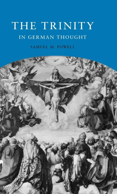 Cover of The Trinity in German Thought