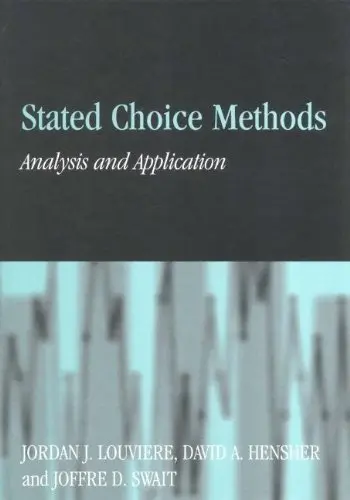 Cover of Stated Choice Methods