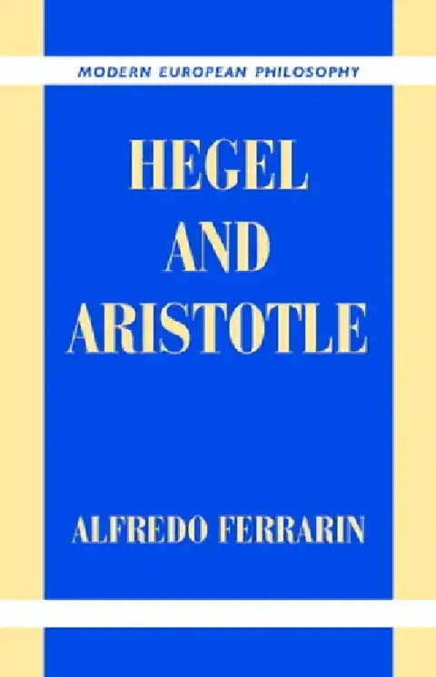 Cover of Hegel and Aristotle