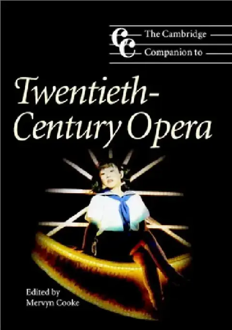 Cover of The Cambridge Companion to Twentieth-Century Opera