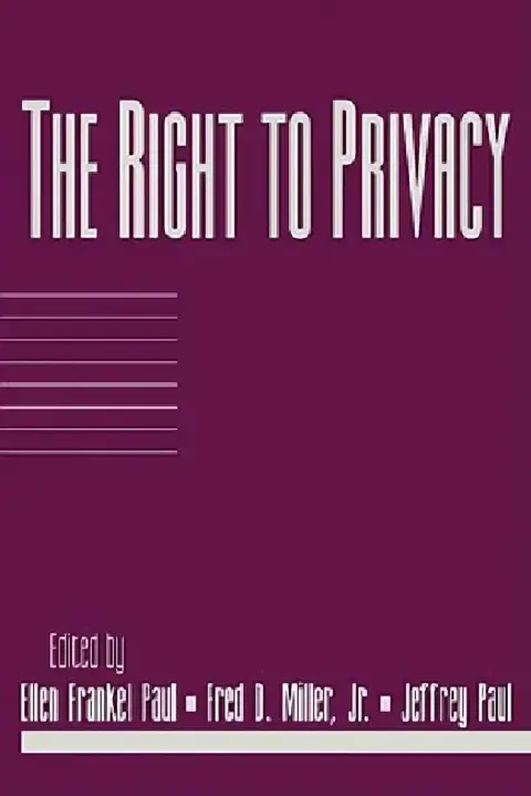 Cover of The Right to Privacy
