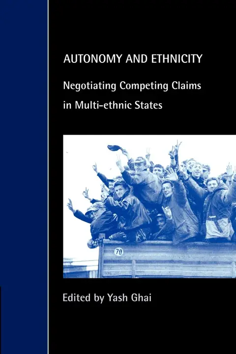 Cover of Autonomy and Ethnicity