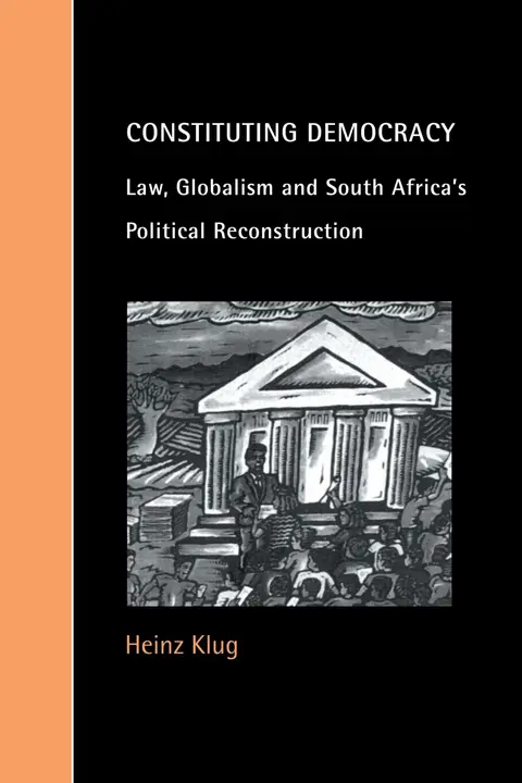 Cover of Constituting Democracy