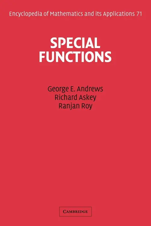 Cover of Special Functions