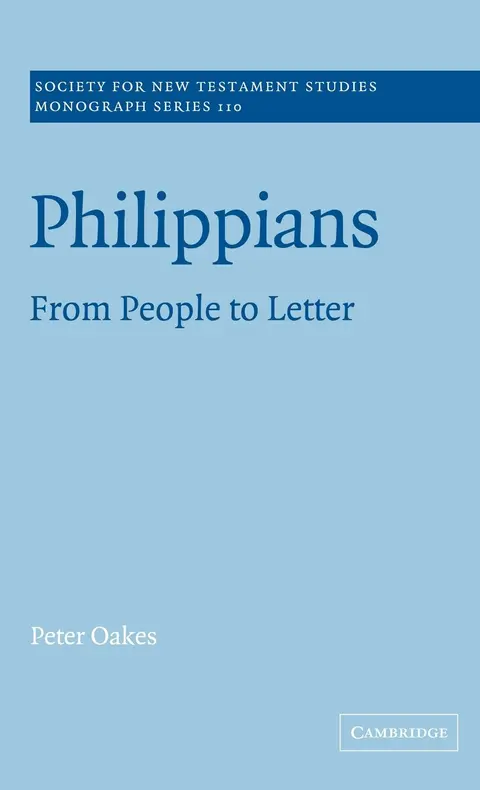 Cover of Philippians