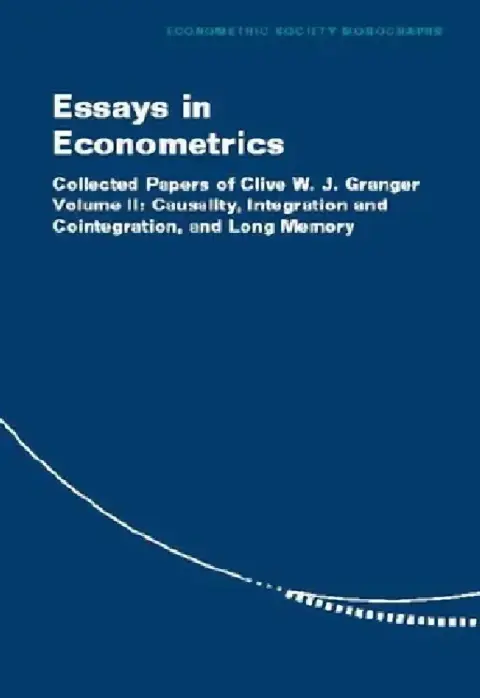 Cover of Essays in Econometrics