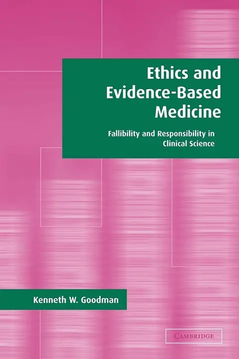 Cover of Ethics and Evidence-Based Medicine