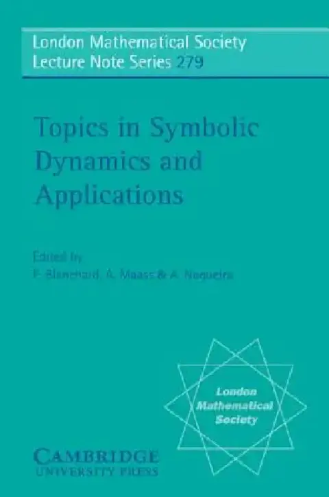 Cover of Topics in Symbolic Dynamics and Applications