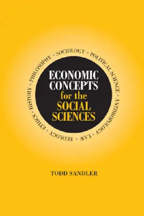 Cover of Economic Concepts for the Social Sciences