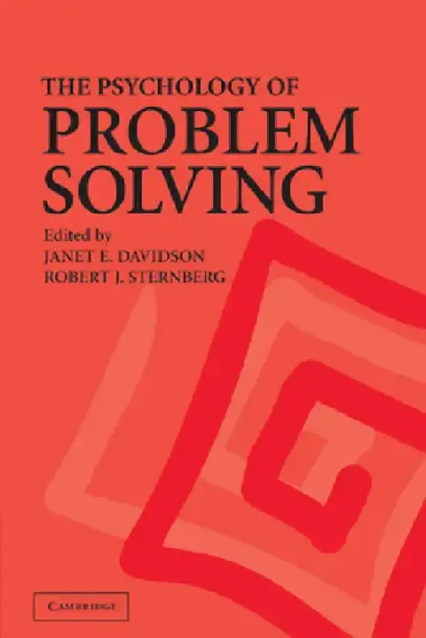 Cover of The Psychology of Problem Solving
