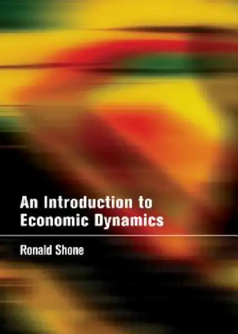 Cover of An Introduction to Economic Dynamics