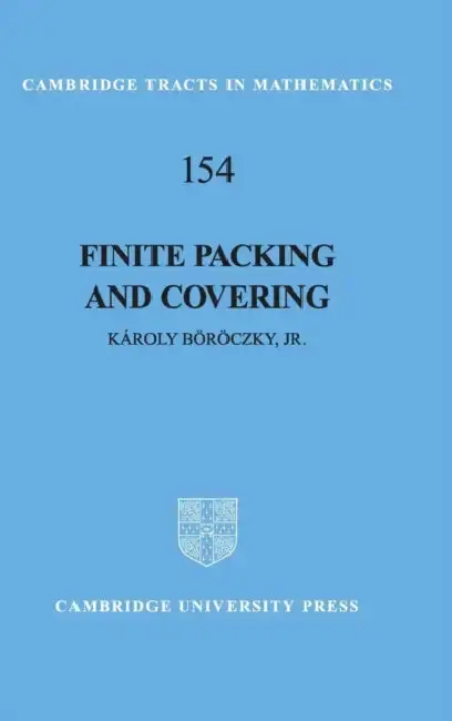 Cover of Finite Packing and Covering