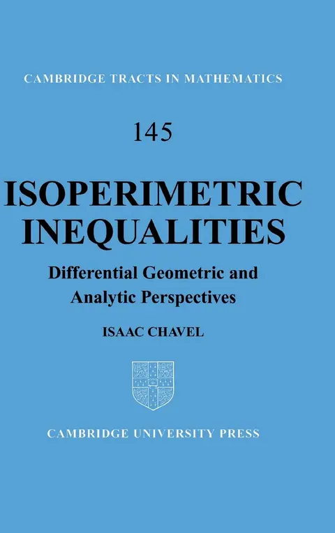 Cover of Isoperimetric Inequalities