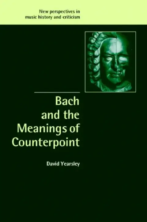 Cover of Bach and the Meanings of Counterpoint