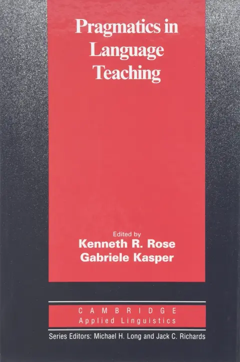 Cover of Pragmatics in Language Teaching