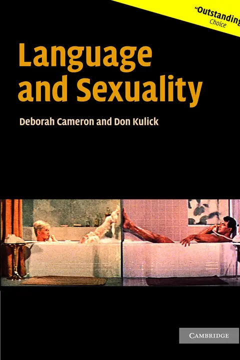 Cover of Language and Sexuality