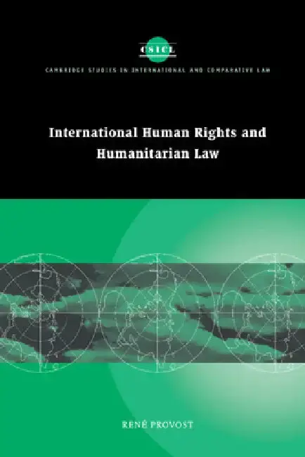 Cover of International Human Rights and Humanitarian Law