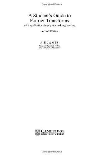 Cover of A Student's Guide to Fourier Transforms