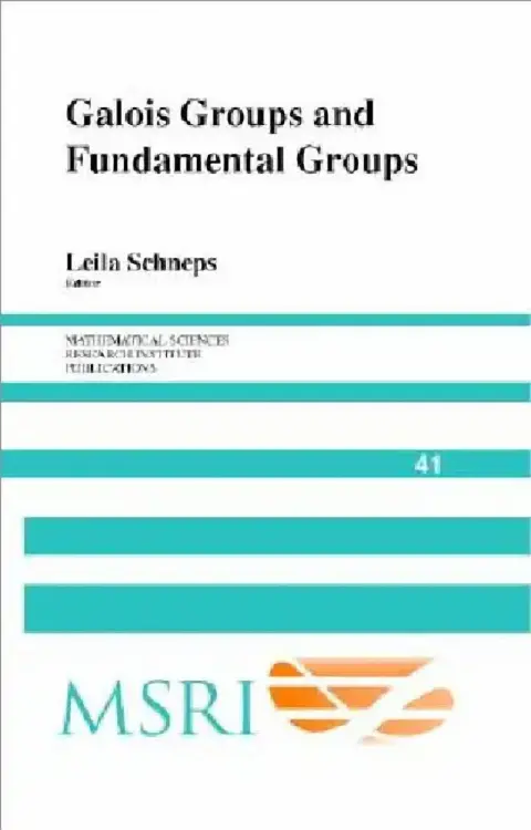 Cover of Galois Groups and Fundamental Groups