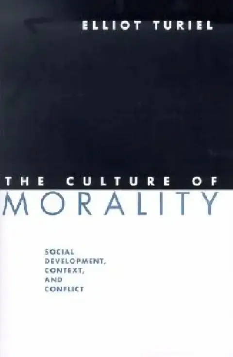 Cover of The Culture of Morality