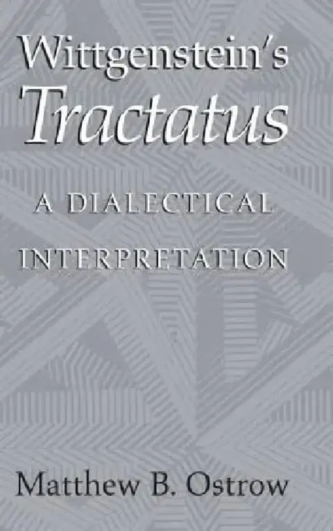 Cover of Wittgenstein's Tractatus