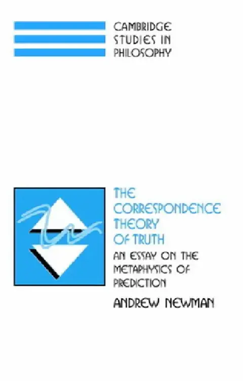 Cover of The Correspondence Theory of Truth