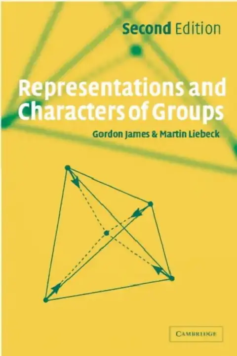 Cover of Representations and Characters of Groups