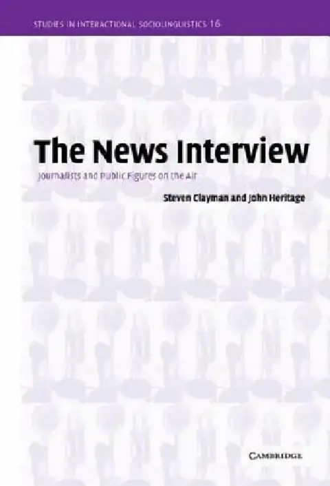 Cover of The News Interview