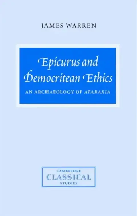 Cover of Epicurus and Democritean Ethics