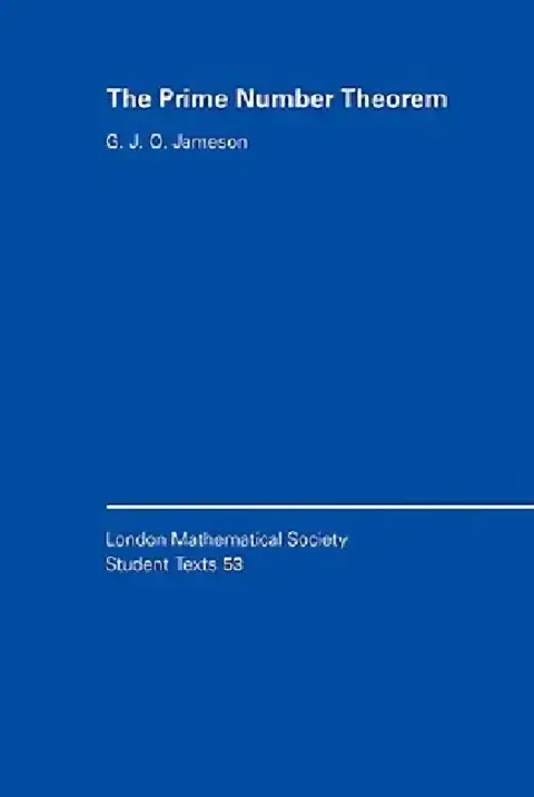 Cover of The Prime Number Theorem