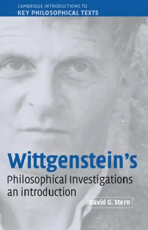 Cover of Wittgenstein's Philosophical Investigations