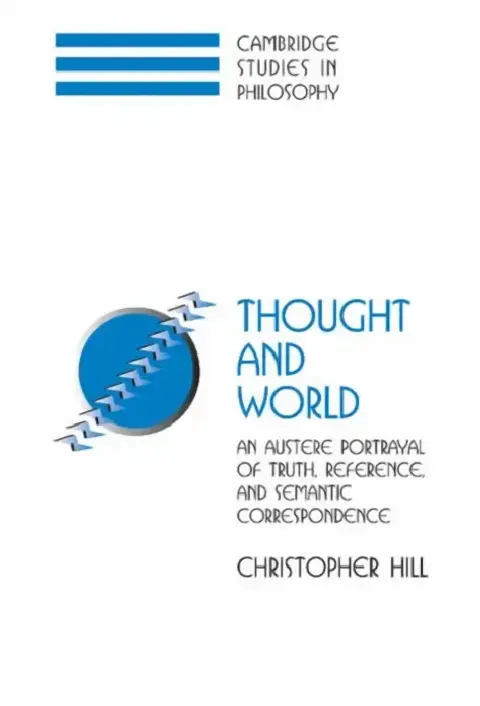 Cover of Thought and World
