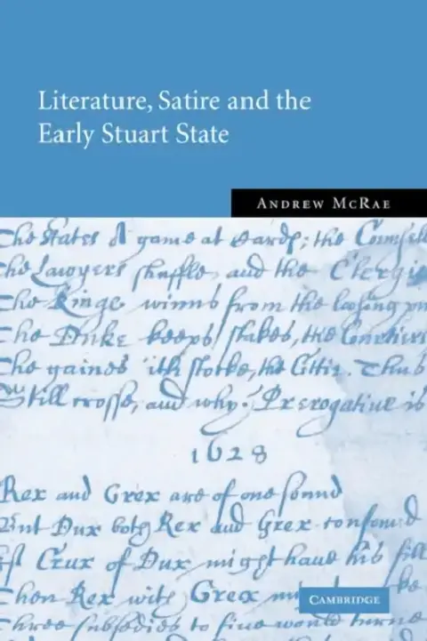Cover of Literature, Satire and the Early Stuart State