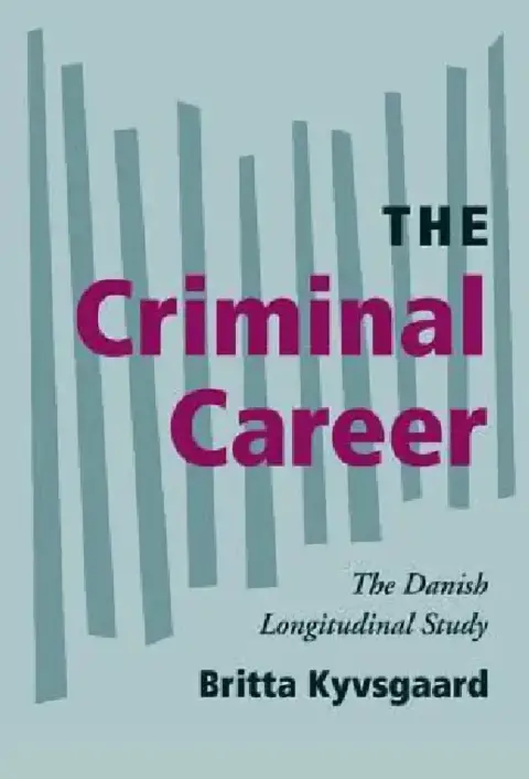 Cover of The Criminal Career