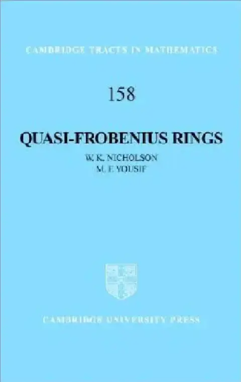 Cover of Quasi-Frobenius Rings