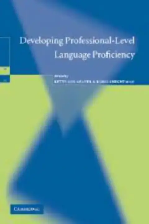 Cover of Developing Professional-Level Language Proficiency