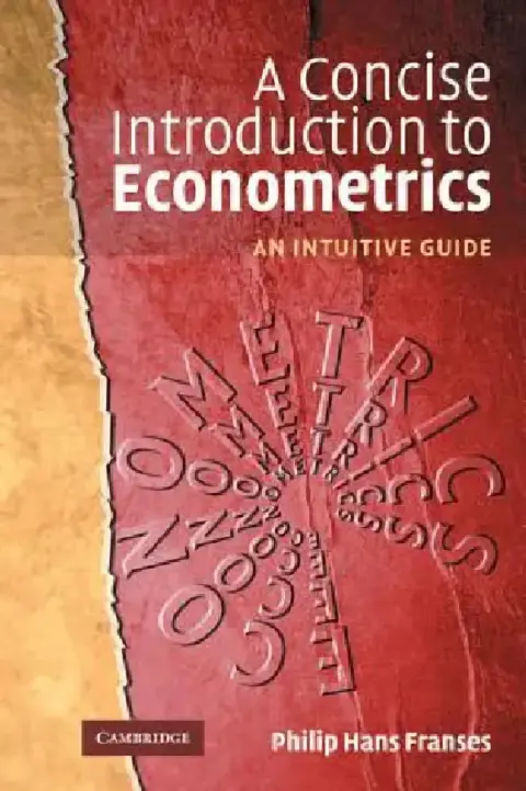 Cover of A Concise Introduction to Econometrics