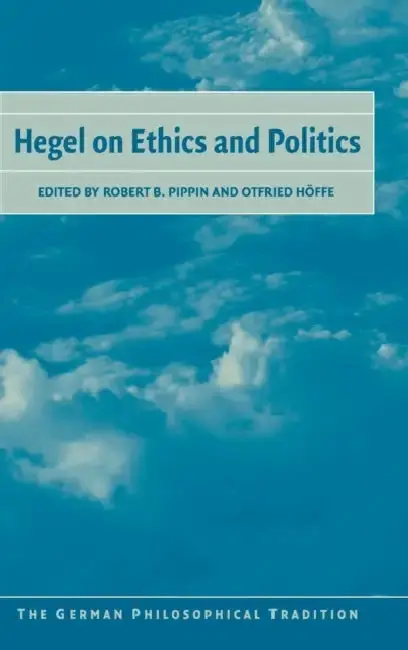 Cover of Hegel on Ethics and Politics