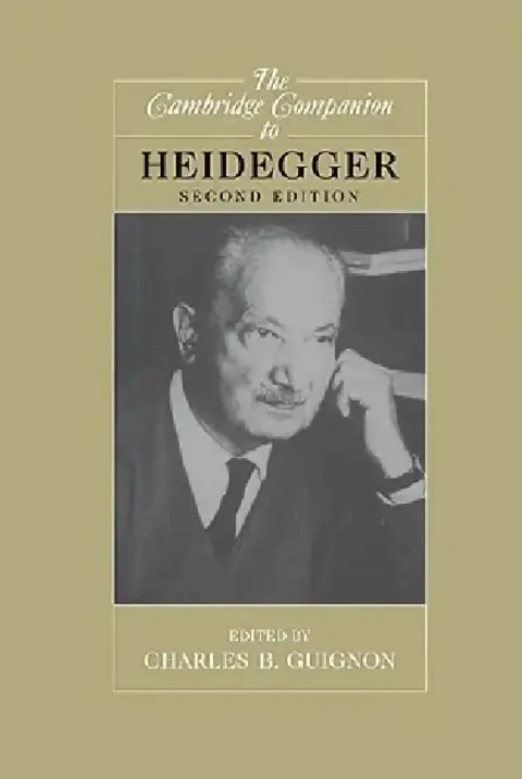 Cover of The Cambridge Companion to Heidegger