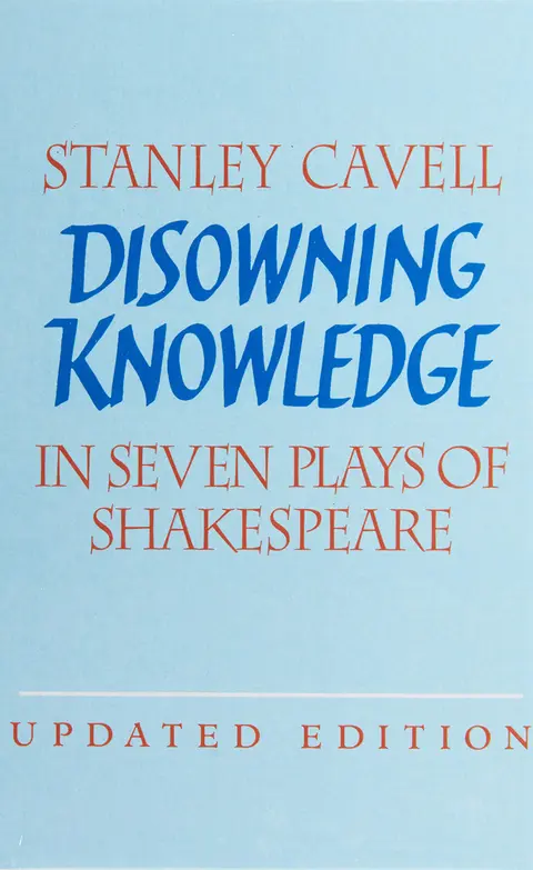 Cover of Disowning Knowledge