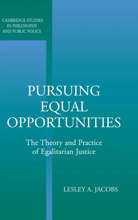 Cover of Pursuing Equal Opportunities