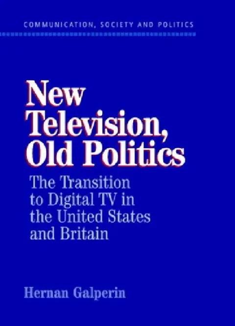 Cover of New Television, Old Politics