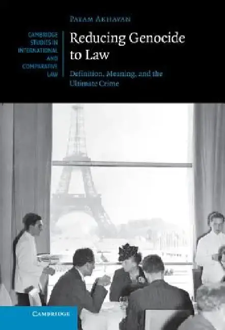 Cover of Reducing Genocide to Law